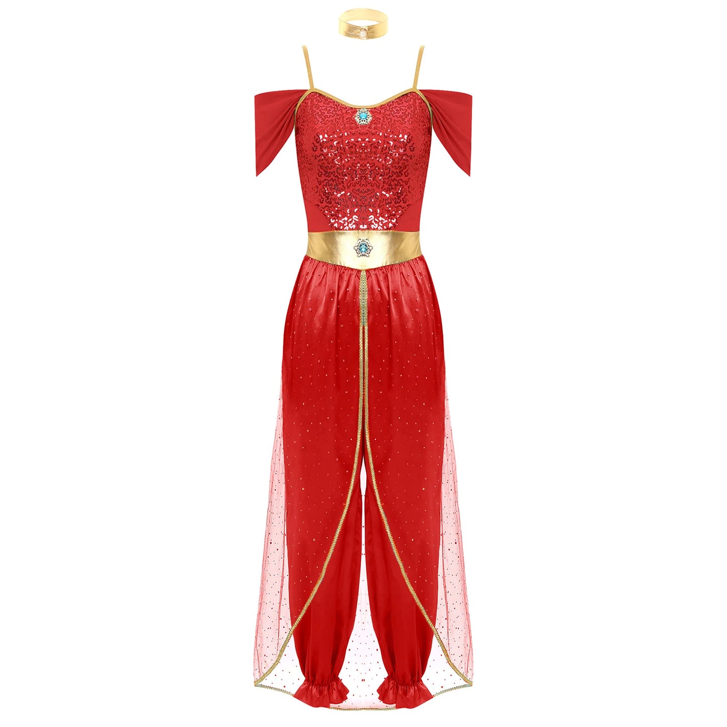 Women Belly Dance Costume Halloween Carnival Festival Arabian Princess Cosplay Costumes Egypt Indian Oriental Dance Suit Romper