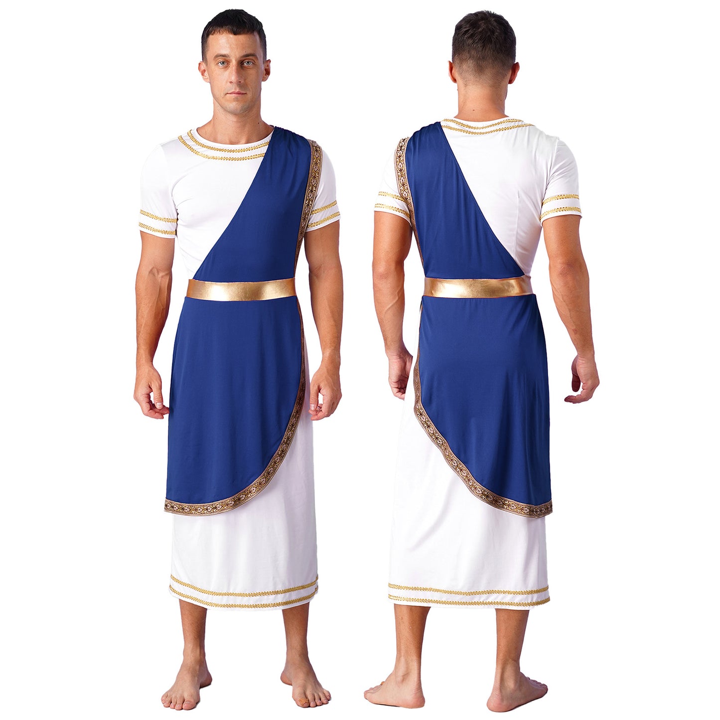 Mens Roman Gladiator Costume Ancient Greek God Halloween Cosplay Armor Soldier Role Play Medieval Knight Warrior Cosplay Outfits