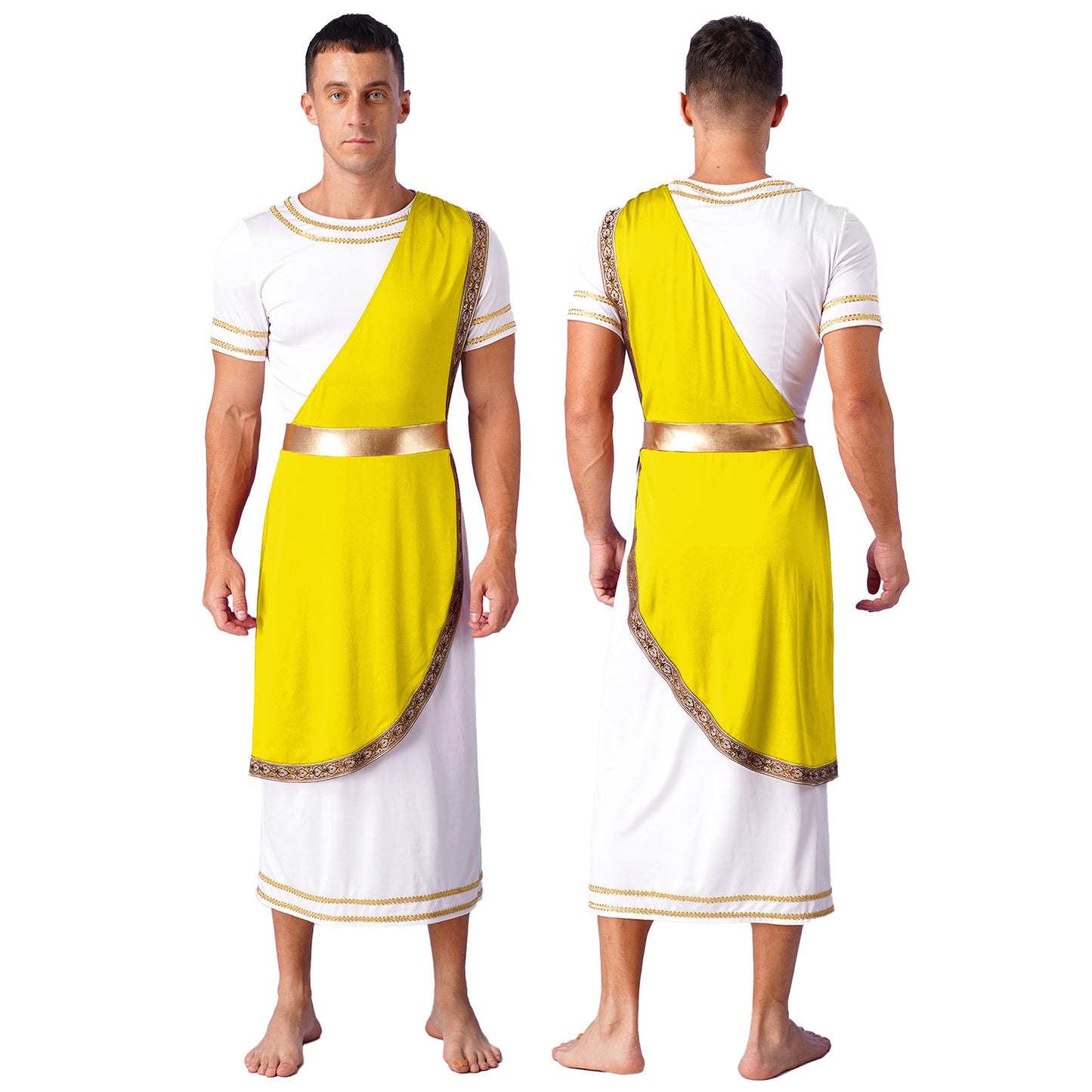 Mens Roman Gladiator Costume Ancient Greek God Halloween Cosplay Armor Soldier Role Play Medieval Knight Warrior Cosplay Outfits