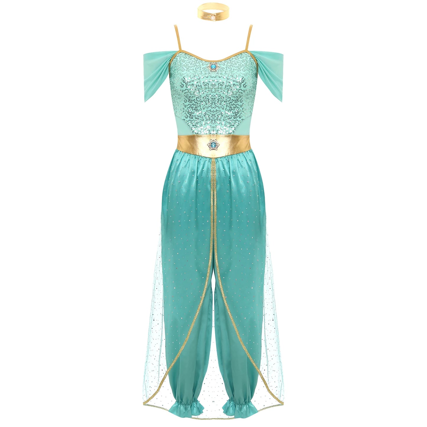 Women Belly Dance Costume Halloween Carnival Festival Arabian Princess Cosplay Costumes Egypt Indian Oriental Dance Suit Romper